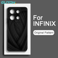 Guyon  เสค Infinix Note 30 Pro ร้อน 30i 30 เล่น NFC Soft Case Guyon ใหม่ Desig รูปแบบเดิมซิลิโคนเหลวกันกระแทก