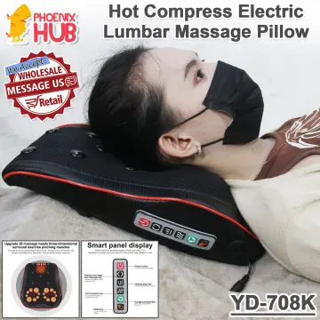 1pc Neck Massager, Shiatsu Back Neck Massager With Hot Compress, Electric  Back Massager, Neck Massage Pillow Neck, Back, Shoulders, Feet, Legs, Should