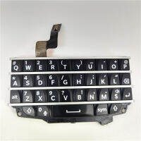 、][] สำหรับ BlackBerry Q10 Original ศัพท์มือถือแป้นพิมพ์ภาษาอังกฤษปุ่ม Flex Cable Replacement Parts