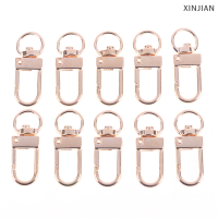 ? [XINJIAN] 10pcs 13*34mm lobster clasp hooks สำหรับสร้อยคอและสร้อยข้อมือ DIY เครื่องประดับทำ