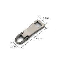 1ชิ้น8 #5 #3 # เหล็กถอดได้ที่ดึงซิปสำหรับซิปเลื่อนหัวซิปชุดเครื่องมือซ่อมซิปดึงแท็บอุปกรณ์เย็บผ้า DIY