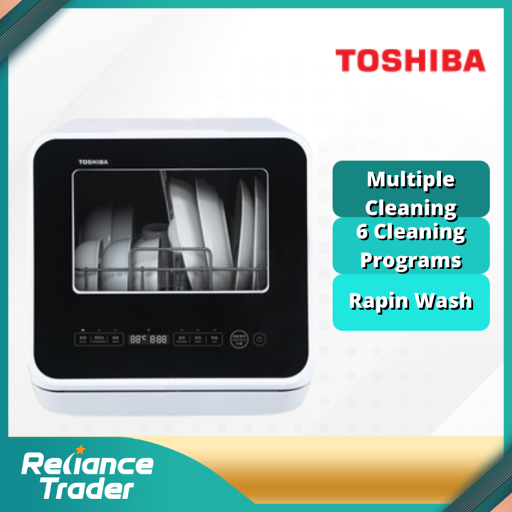 Toshiba Dws-22amy(k) Free Stand Dishwasher Dws-22a My(k) 