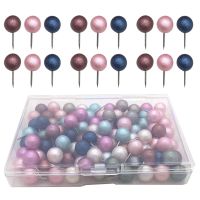 ✳ Pearl Ball Pushpin Map Accessory Fixing Thumb Tacks DIY Thumbtacks Office Whiteboard