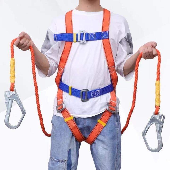 เข็มขัดเซฟตี้ เข็มขัดนิรภัย Safety Belt รับน้ำหนักได้มากถึง 270 KG เข็ม