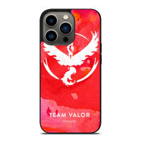 Team Valor Pokemon Go Phone Case for iPhone 14 Pro Max / iPhone 13 Pro Max / iPhone 12 Pro Max / XS Max / Samsung Galaxy Note 10 Plus / S22 Ultra / S21 Plus Anti-fall Protective Case Cover 226