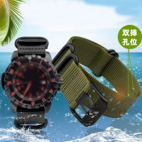 ✱❁✚ สายนาฬิกาไนล่อน 22 มม. 23 มม. สายนาฬิกากีฬากันน้ำสำหรับสายนาฬิกา luminox สายนาฬิกาแฟชั่นสีดำสำหรับเข็มขัดผู้ชาย