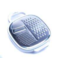 ที่ขูดผัก ขูดชีส ขูดแครอทแบบกล่อง Metal Square Grater With Plastic Container