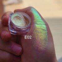 Shinny Chameleon Powder Nails Holographic Pigment Dipping Dust Reflective Glitter Chrome Nail Powder แต่งเล็บสีอะครีลิค-vn4958570