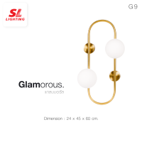 SL LIGHTING | โคมไฟติดผนัง SL-5-GLAM-W2037/2