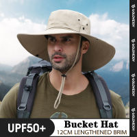 [hot]Bucket Hat Cowboy Hat Summer Sunshade Male Big Brim Sunhat Sunscreen Anti-UV Outdoor Hiking Waterproof Quick-Drying Fishing Hat