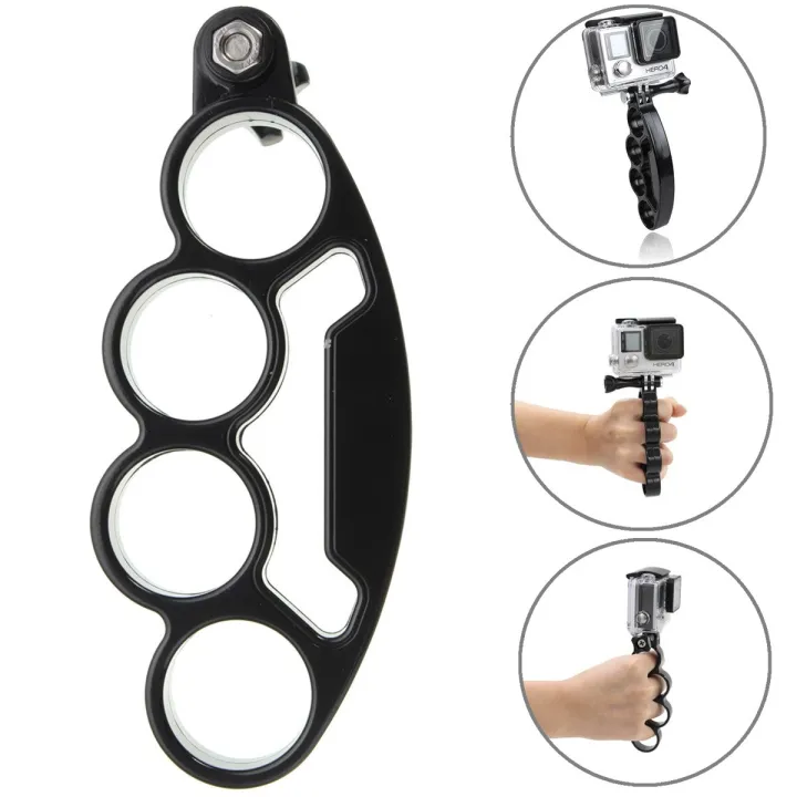 for GoPro Hero 4 3+ 3 2 1 Cameras Knuckles Hand Finger Grip Mount