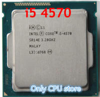 I5 I5-4570ของแท้4570เครื่องประมวลผลซีพียู3.2G 22nm LGA 1150 84W สี่คอร์ชิ้นส่วนที่เป็นรอย