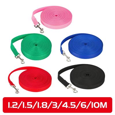 Long Dog Leash for Small Medium Large Big Dogs Pet Lanyard Training Pets Leashes 1.5M 1.8M 3M 4.5M 6M 10M Lead Rope Accessories