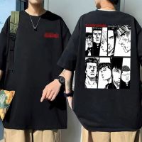 Anime Sakuragi Hanamichi Printed Tshirt Men Fashion Oversized Tees The First Slam Dunk Shohoku Basket Ball Team T-Shirts