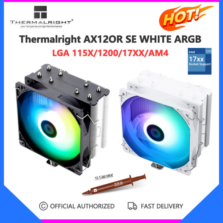 Thermalright AX120 R SE WHite ARGB CPU Air Cooler ACHP Anti-Gravity ...