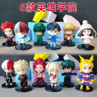 อะนิเมะ My HERO Academia 6ชิ้นเซ็ต Action FIGURE DRIVER ตุ๊กตา Gift