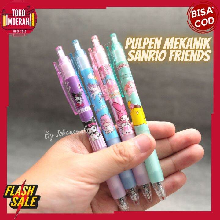 PULPEN SANRIO PEN MEKANIK SANRIO FRIENDS KUROMI PULPEN CETEK SANRIO ...