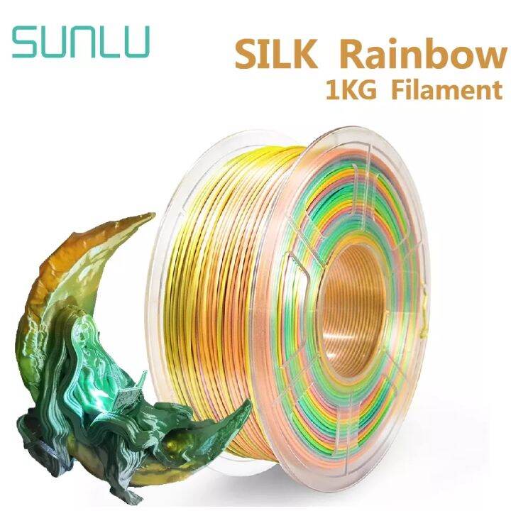 SUNLU SILK PLA 3D Filament 1.75MM 1KG Close To SILK Texture Effect No ...