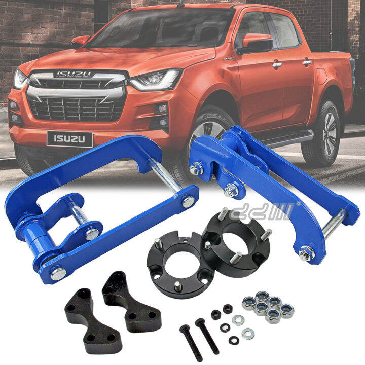 Front 3" Spacer Rear 2" Comfortable Shackle Suspension Lift Kit For
