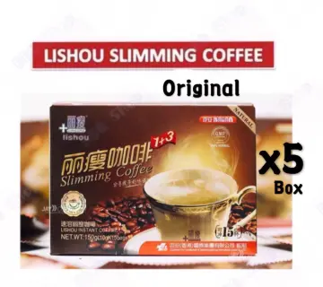 Shop 5in1 Lishou Slimming Coffee online | Lazada.com.ph