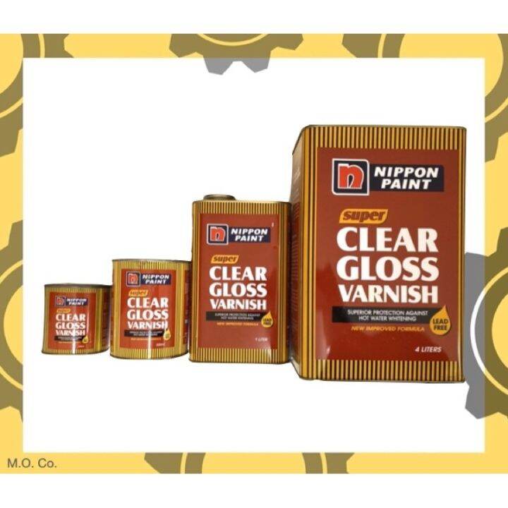 wanghai Nippon Paint Clear Gloss Varnish / Valspar Varnish (250mL 500ml