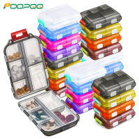 Travel Pill Organizer Portable Pill Case  10 Grids Pill Travel Case Medicine Organizer Pill Box for Purse Travel Pill Container Medicine  First Aid St