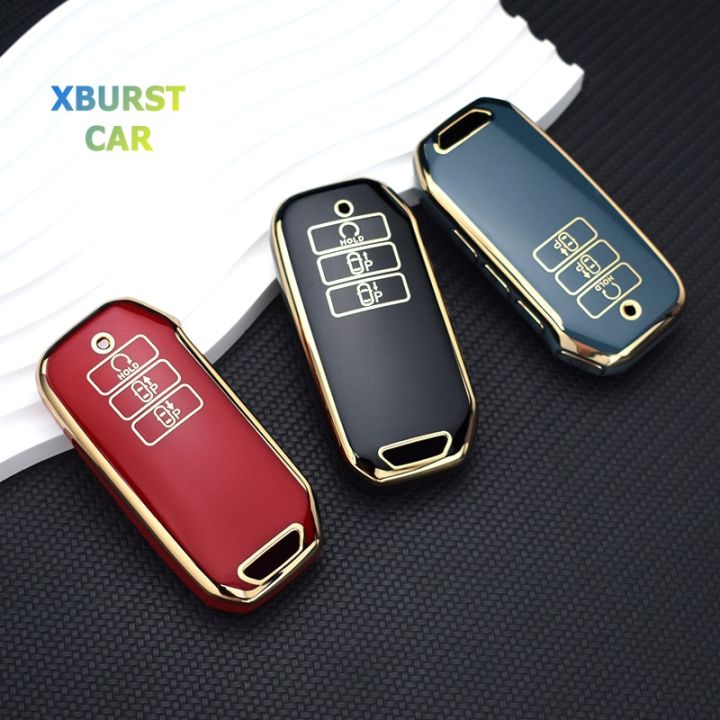 7ปุ่มฝาครอบเคสกุญแจรถยนต์-tpu-สำหรับ-kia-2022-sportage-2023-niro-ไฮบริด2021-sorento-mq4-2022-ev6-gt-line-k8-v6ซอง-fob-กรอบ