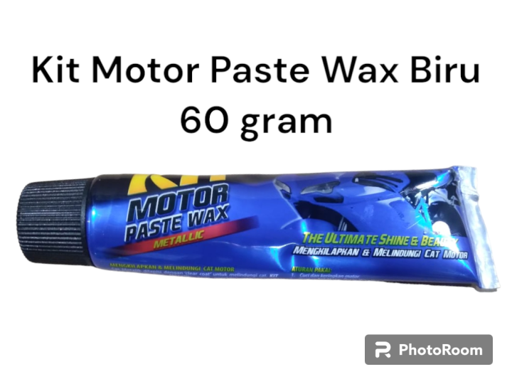 Kit Motor Paste Wax Metallic Original Motor Wax 60 Gram Lazada Indonesia