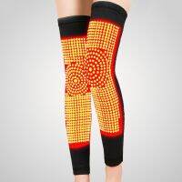 【CW】 1pc Heating Warm Knee Support Brace for Injury Recovery Arthritis Leg friendly Kneepads Non slip Bandage