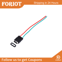 Foriot  USB C ประเภท C ปลั๊กตัวผู้สายสายเคเบิ้ลทรงหางหมู USB-C ปลั๊กเป็น2ขาสายเปลือยตัวเชื่อมต่อปลายเปิดสำหรับ DIY