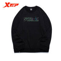 Xtep เสื้อกันหนาวผู้ชายฤดูใบไม้ร่วงใหม่กีฬาและพักผ่อนหลวมแขนยาวเสื้อ879329920158