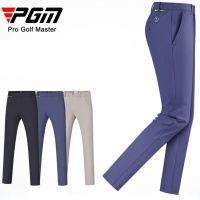 PGM Autumn Winter Waterproof Men Golf Trousers Thick Keep Warm Long Pant Male Plus Velvet Pants Windproof Tennis Clothing