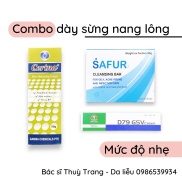 Combo cho da dày sừng nang lông