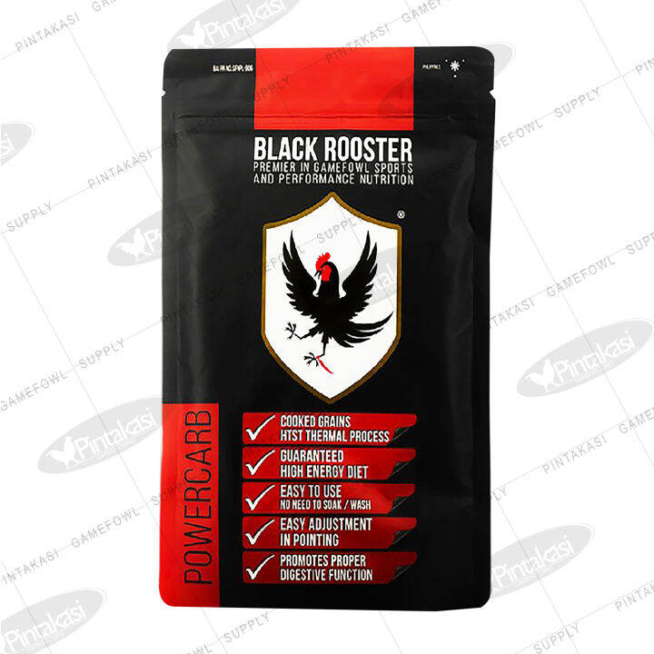 PINTAKASI Black Rooster Ultimate Fighting Cock Power Carb 250g for