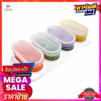 ภาชนะเก็บอาหารเสริมสำหรับเด็ก NANNY รุ่น N280 ขนาด 4 ออนซ์ (แพ็ค 4 ถ้วย) สีขาวNANNY Baby Supplement Storage Container Model N280 Size 4 Oz. (Pack 4 Cups) White