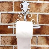 Roll Paper Towel Holder Toilet Iron Toilet Paper Towel Roll Holder Retro Bathroom Decoration Wall-Mounted Paper Towel Rack New