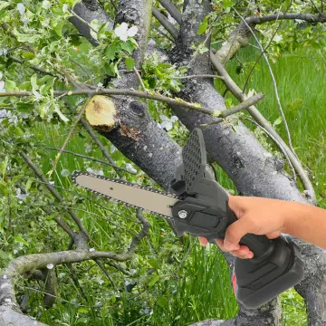 New Mini chainsaw Electric Wood Cutter Cordless Chain Saw with