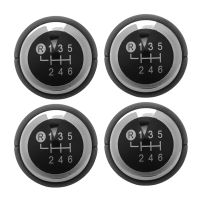 4X Car 6 Speed Plastic Mt Gear Shift Knob for Toyota Corolla 1.8Mt 2007-2013 / Rav4 Avensis Yaris D4D Urban Lever Stick