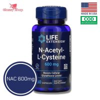 [Exp2025] Life Extension NAC N-Acetyl-L-Cysteine 600 mg 60 แคปซูล