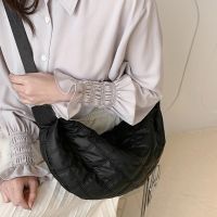 Ulzzang Korean Fashion Ins Japanese Nylon Big Capacity Women Sling Bag Hobo Bag Shoulder Bag 【JULE】