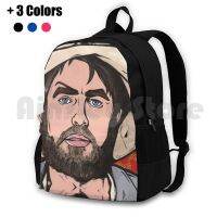 Torgo Outdoor Hiking Backpack Riding Climbing Sports Bag Manos The Hands Of Fate Torgo Funny Movie Bad The Master Pop Art