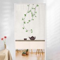 Fashion 2023 Chinese Style Door Curtains, Partition Curtains, Bedroom Screens, Cloth Curtains, Hallways, Zen Bookshelves, Curtains, Shielding Cloth, Dustproof Household Hanging Curtains