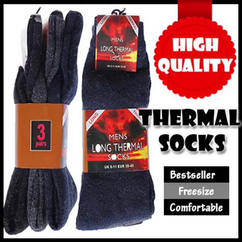 black thermal socks