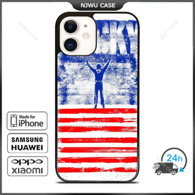 Rocky Balboa Cool Phone Case for iPhone 14 Pro Max / iPhone 13 Pro Max / iPhone 12 Pro Max / XS Max / Samsung Galaxy Note 10 Plus / S22 Ultra / S21 Plus Anti-fall Protective Case Cover