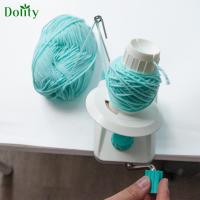 Dolity เครื่องม้วนไหมพรมไหมพรมแบบพกพาสะดวกสำหรับเส้นใยที่คดเคี้ยวแบบ DIY