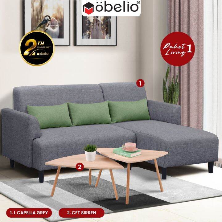 FREE ONGKIR JABODETABEK Sofa L Modern Minimalis | Lazada Indonesia