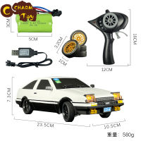 Ae86 1:18 2.4G Mobil Remote Control รุ่น3ช่องชาร์จด้านหลังไดรฟ์ Drift Mobil Remote Control รถของเล่นเด็ก