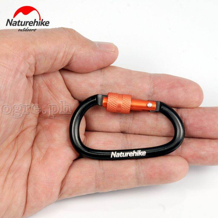 Naturehike NH15A005H 6cm DType Carabiner Utility Strap Lock Lazada PH