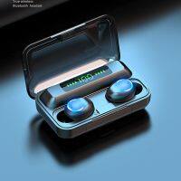 F9-9 TWS Bluetooth 5.0 Earphones Charging Box Wireless Headphone 9D Stereo Sports Waterproof Earbuds Headsets With Microphone