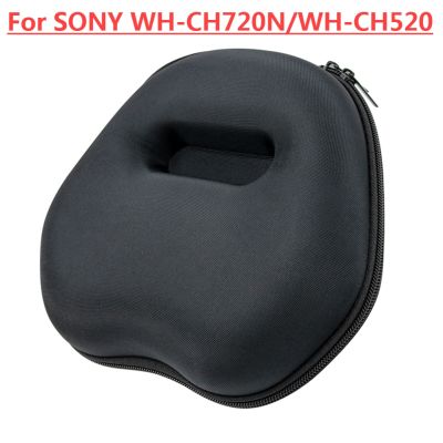 Protective EVA Case For SONY WH-CH720N WH-CH520 Wireless Headphone Carrying Case Portable Storage Bags Earphone Cover Hard Case Headphones Accessories